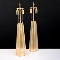 Pair of Murano Lamps, Manner of Barovier & Toso - Sold for $2,000 on 01-29-2022 (Lot 46).jpg